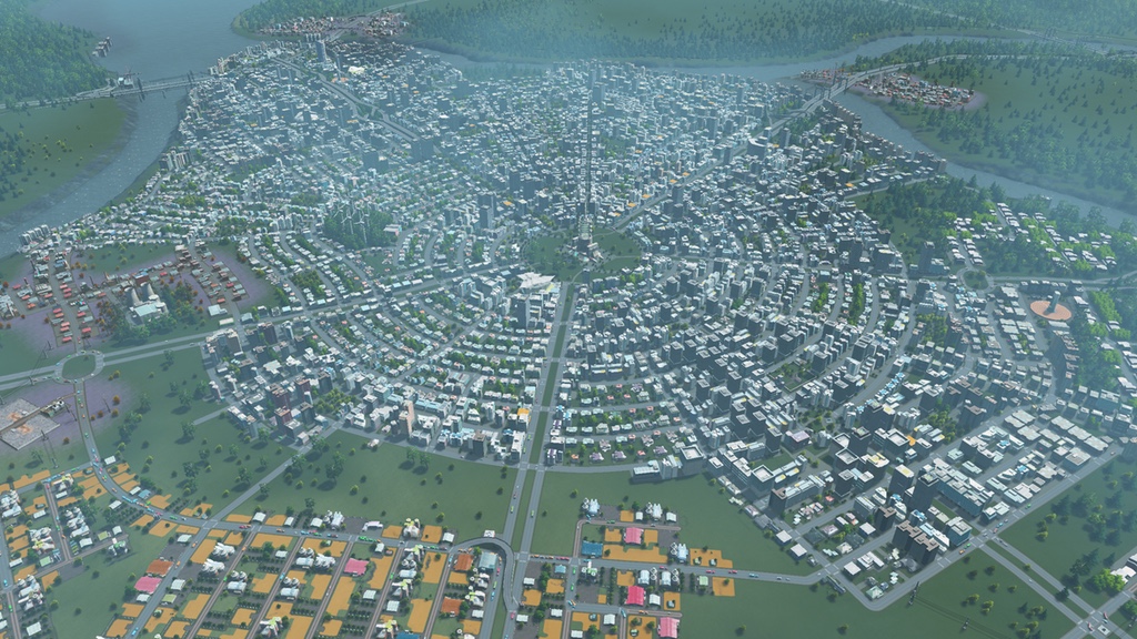 Cities skylines население